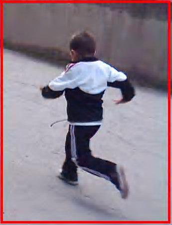 Resim 6b: Hızlanma alanında Resim 6a: Çıkış anı Resim 6: Sürat Koşusu Sürat Koşusu Testi Testin Amacı: Çocuğun 12,2 metrelik (40 ft.