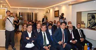 În cadrul întrevederii, preşedintele Osman Fedbi a vorbit despre activtatea UDTR de promovare a limbii şi culturii turce şi i-a prezentat pe membrii echipei de conducere a uniunii.