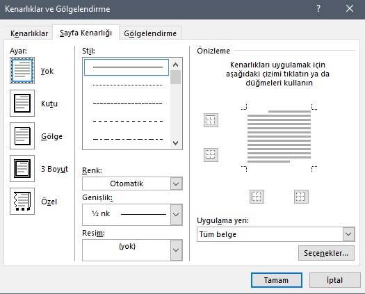 Sayfanın arka plan rengini uygun şekilde ayarlayarak görselliğini