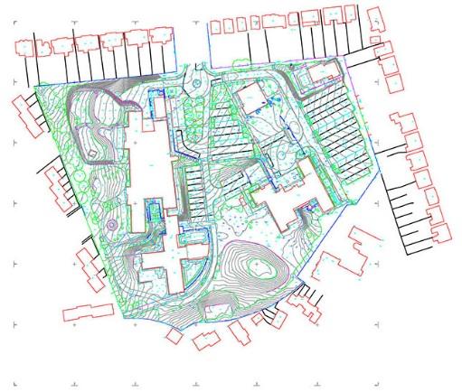 topografik yapının belirtildiği