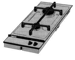 2 BÖLMEL OCAK Kullan m ve montaj k lavuzu DNG 322 X Model No. DNG 322 X Ürün No. 9496 00234 Seri No.