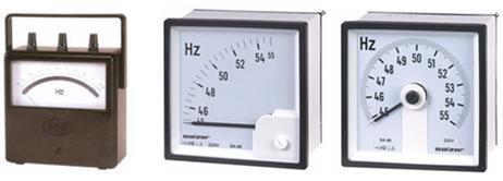 Frekansmetre Alternatif akım tesislerinde devre frekansını Hertz cinsinden ölçen aletlere frekansmetre denir.