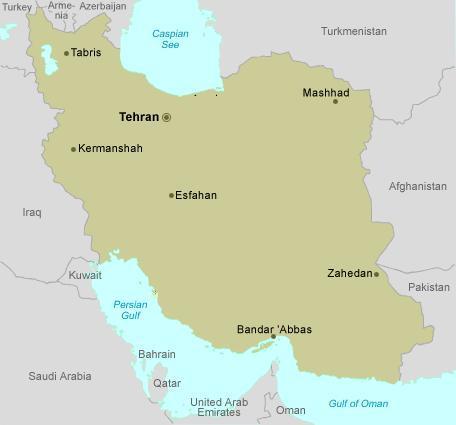 24 Şekil 1.6. İran siyasi haritası (http://tr.wikipedia.org/ 2008) İran daki keçi ve koyun populasyonu OIE nin 2010 yılı verilerine göre 77,637,000 olarak rapor edilmiştir.