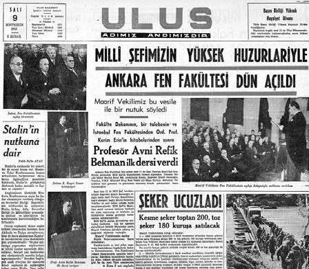 flin esas insan n kendi h rs, kendi iradesi, kendi inanmas... Teknik Üniversitesi nden profesör; o da törene gelmiflti. O bir aç l fl dersi verdi.