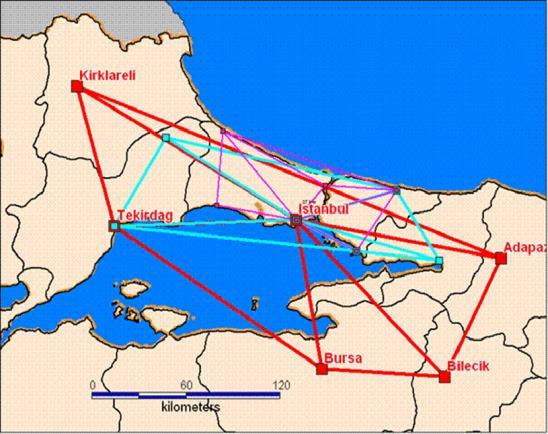 Planın Esas Olduğu Kadastro Faaliyetlerinde Tusaga-Aktif in Yeri Ve Önemi agerçek Zamanlı Kinematik (RTK) düzeltme verileri RTCM (Radio Technical Commission for Aeronautics) iletiģim formatında olup