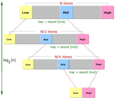 2. Binary Search (İkili Arama) (devam )