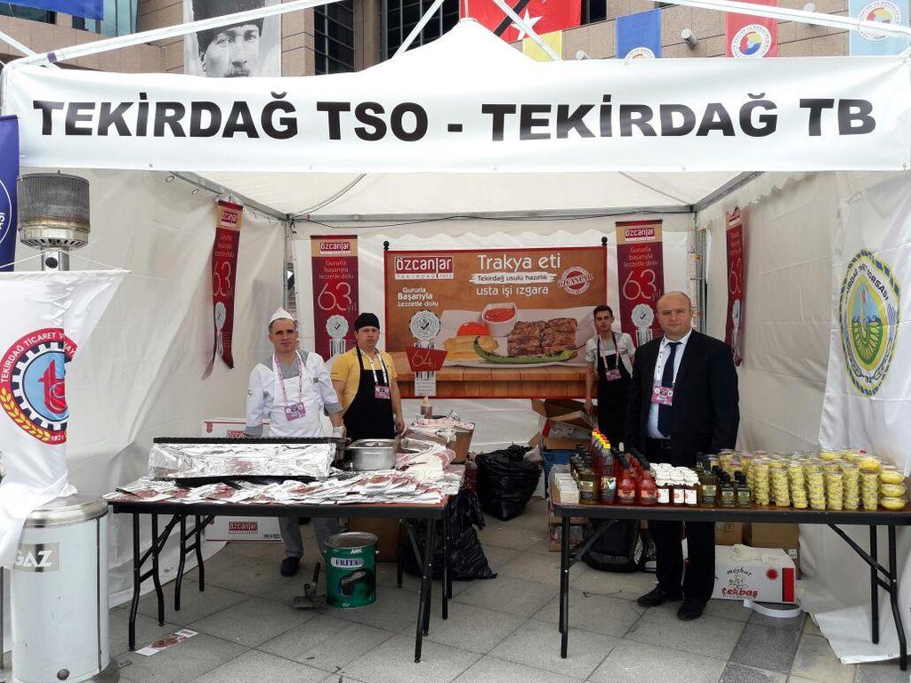 TOBB 73. Genel Kurulu nda Tekirdağ TSO Farkı Türkiye Odalar ve Borsalar Birliği'nin 73.