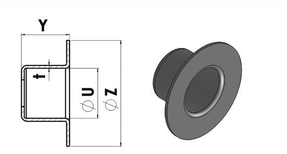 Düz tip ve etekli tip olmak üzere iki tip yatak bulunmaktadır. Etekli tipler yalnızca 2 mm kalınlığında olmakta ve satış amaçlı üretilmektedir.