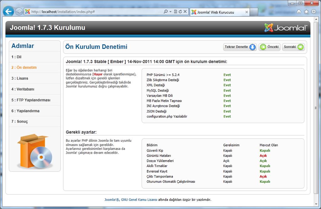 Joomla 1.7.