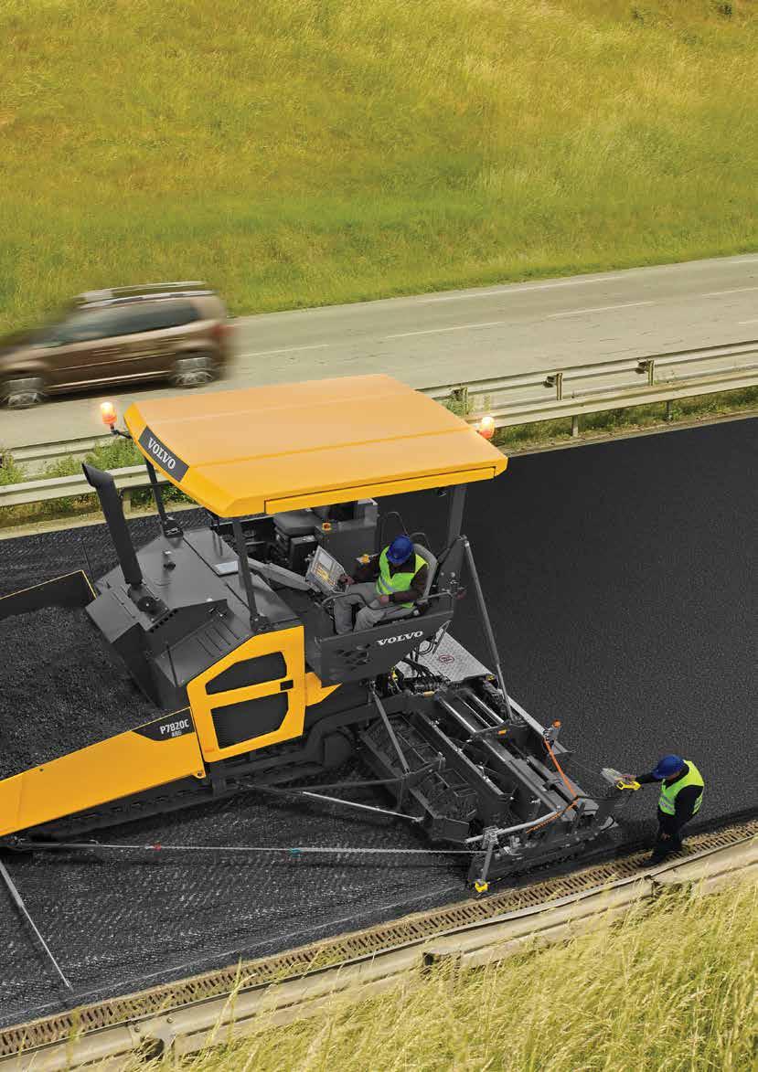 Tabla performansı Volvo sabit tablaları, 13 metre genişliğe kadar asfalt serici çalışmalarında çok yönlülüklerini ve etkililiklerini kanıtlamıştır.