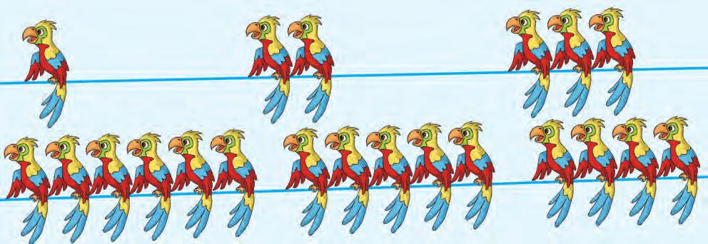 Ardışık Doğal Sayıların Toplamını Kısa Yoldan Bulalım Resimdeki kuşların sayısını kısa yoldan nasıl bulabiliriz? Ardışık Sayıları Kısa Yoldan Nasıl Toplarız?