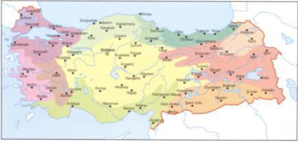 İ. BUĞDAYCI, İ. Ö. BİLDİRİCİ, B. TARMAN 162 haritanın ilk, orta ve büyük atlaslarda yer aldığı görülmüştür (A5, A6, A7, A8).