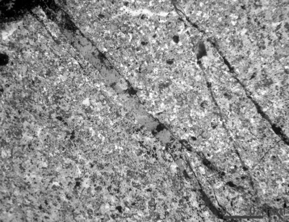 Ana cevher parajenezlerinin mikroskop özellikleri (D: damar, M: mercek) Mineral adı Bulunma yeri Mikroskop Özellikleri Gri beyaz rengi ile gri- mavi renkli