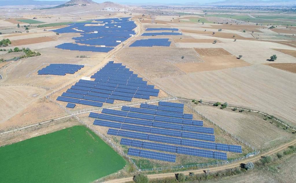 Projeler / Projects Seydişehir Güneş Enerji Santrali Seydişehir Solar Power Plant Yer : Seydişehir - Konya/TÜRKİYE Sözleşme Tariḣi : 25.08.2016 Geçiċi Kabul Tarihi : 15.10.