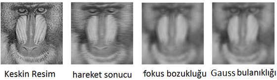 f : Orijinal Resim n: Eklenmiş gürültü Bulanıklığı azaltılmış görüntünün kalitesi PSF bilgisi ile belirlenir [18]. 3.2 Bulanıklık Sebepleri Bulanıklığın birçok sebebi olabilir.
