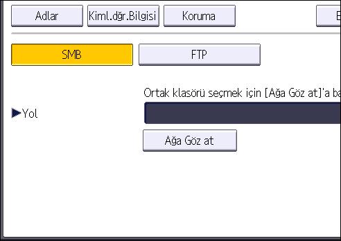 Adı" altında [Değiştir] seçeneğine basın. 11. Hedef bilgisayarın oturum açma kullanıcı adını girip ardından [OK] tuşuna basın. 12. "Oturum Açma Parolası" altında [Değiştir] seçeneğine basın. 13.