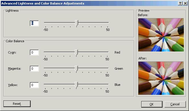 Renkli yazdırma Yazıcı sürücüsü, renkli ya da gri tonlama ile yazdırmanız bağlı olarak farklı ayarlama olanakları sağlar.
