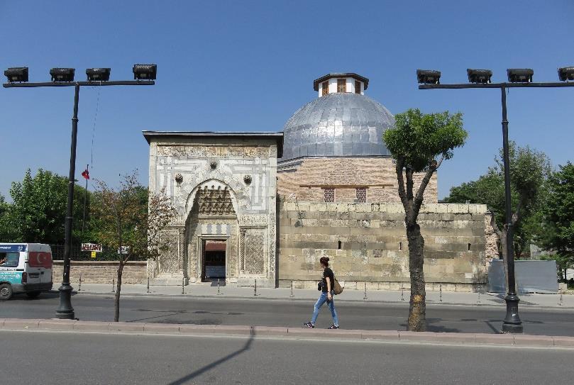 preserved for many years with the grown gate, ornaments and the appearance in the city, which are considered as one of the most valuable historical monuments of Konya.