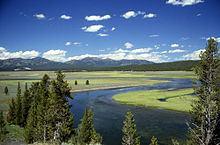 Yellowstone Kalderası bir volkanik kaldera (Yellowstone Milli Parkı, ABD). 6.3.