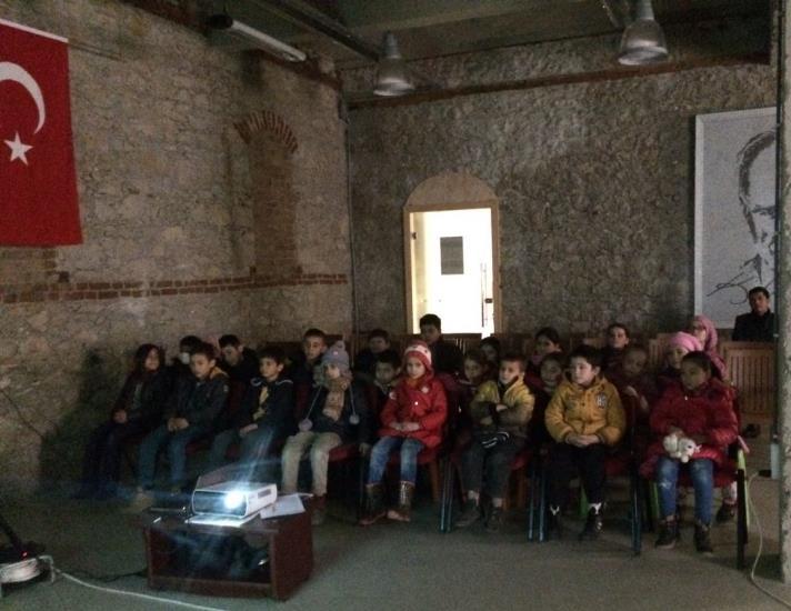 Film Günleri 22 Aralık 2016 28 Nisan 2017 tarihleri arasında "Film Günleri" etkinliği kapsamında, Dr. Bekir Sıddık Müftüler İlkokulu 4.sınıf öğrencileri ve Mükerrem-Mehmet Eke Ortaokulu 5.