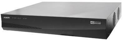 DS-6404HDI-T - Devam - 8 Kanal Decoder 8MP/2 kanal, 5MP/4 kanal, 3MP/6 kanal, 1080p/8 kanal, 720p/16 kanal, 4CIF/32 kanal decode kapasitesi, 4xDVI, 2xBNC video çıkış, 4x ses çıkış (DB15), 1.