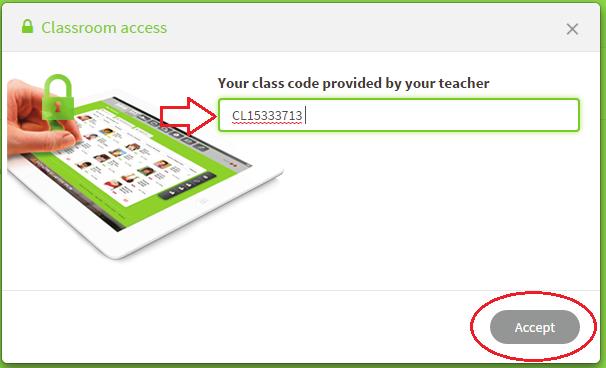 ÖĞRENCİNİN PROFİLİNDEN MY CLASSROOM (SINIFIM) SINIF KODU EKLEME Öğrenciler sınıf kodu eklenerek bir sınıfa