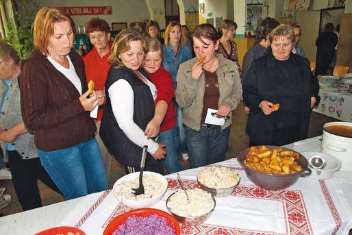 alebo pri hádzaí kruhov. Deti riešili úlohy rôzej áročosti za vyriešeie získali písmeo do tajičky. Družstvo, ktoré ako prvé zistilo všetky písmeá, zvíťazilo.