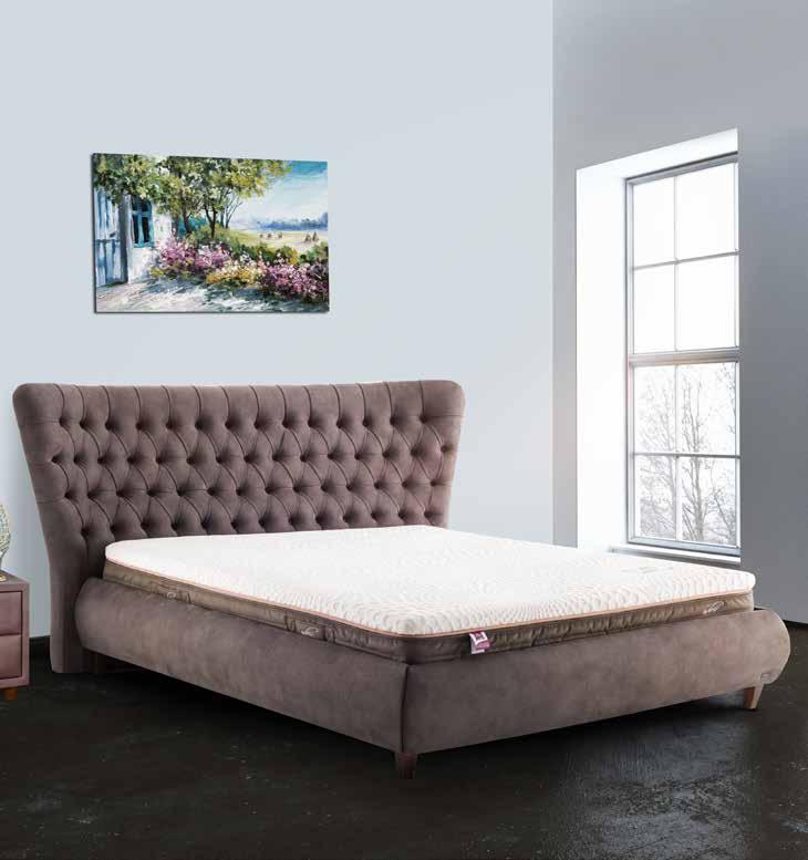 Baza ve başlıklara uygun yatak tavsiyesi için yetkili satıcıya başvurunuz. Style Series baza ve başlıklar 2 yıl garantilidir. *Ölçüler 160x200 cm ölçüsünde bir yatağa uygundur.