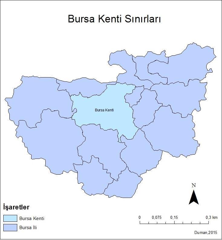 BURSA KENTİ HAVA KALİTESİNİN ZAMAN İÇERİSİNDEKİ DEĞİŞİMİ GİRİŞ Bursa ili Marmara Denizi nin güneyinde bulunan nüfus itibariyle Türkiye nin büyük illeri sıralamasında 4. sıradadır.