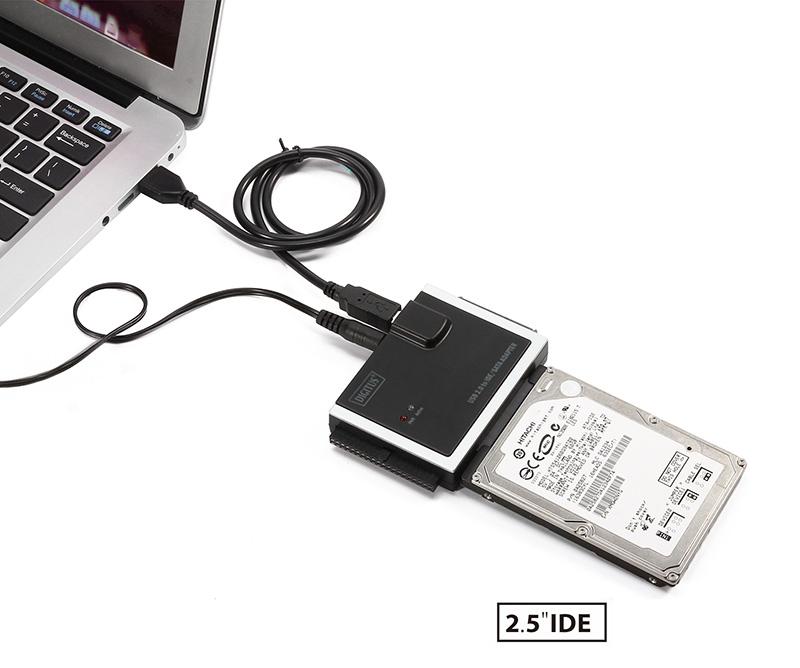 2,5 IDE HDD İçin (1) 2,5 IDE HDD yi USB 2.