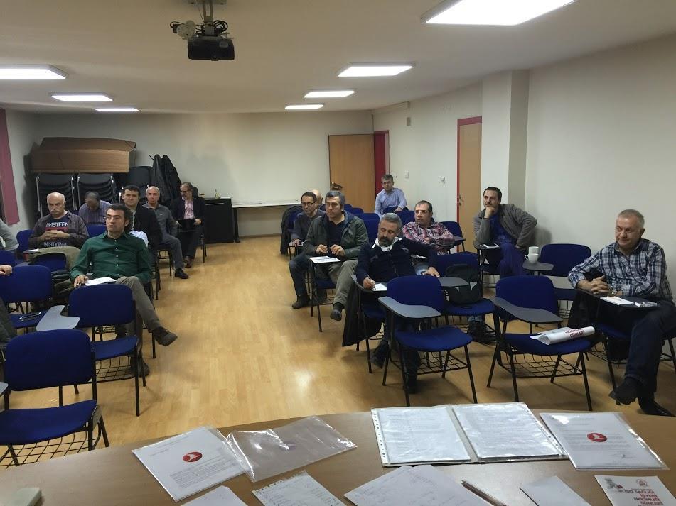 27. 22 Kasım 2015 tarihinde Ankara da yapılan İşçi Sağlığı ve İşyeri Hekimliği Kol Toplantısına oda