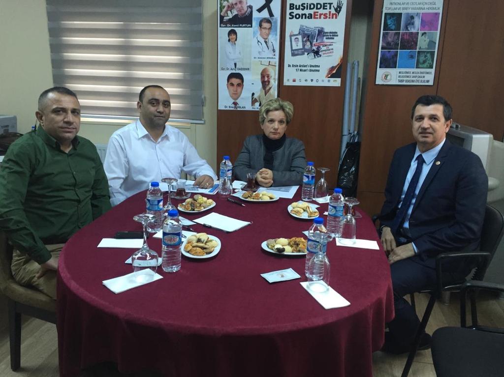 55. 15 Mart 2016 Tarihinde Tıp Haftası Etkinlikleri kapsamında Edirne CHP Milletvekili Okan GAYTANCIOĞLU ile görüşüldü.