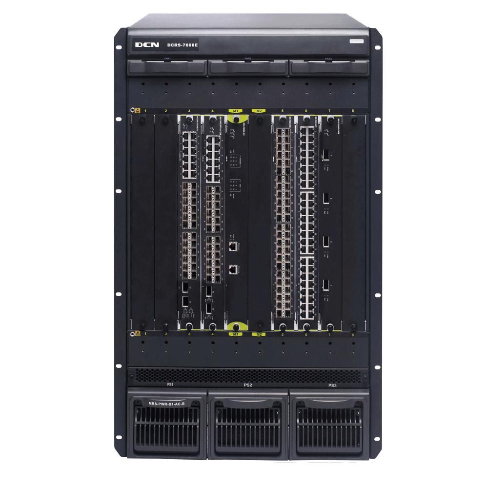 Ürüne Genel Bakış Digital China DCRS-7600 serisi omurga switchler 10Gigabit IPv6 Ethernet Layer 3 switchlerdir.ürün ailesi 2 modelden oluşur,dcrs-7604 ve DCRS-7608.