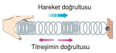 Esnek ortamın denge konumu etrafında salınması sonucu bu tip dalgalar oluşur ve ortam içinde birbirine komşu noktalar arasındaki esneklik kuvvetinden dolayı etki, bir noktadan diğerine aktarılır.