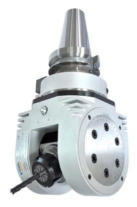 Tilting Head - GT Series Schwenkkopf - GT-Serie Ayarlanabilir Açılı Kafa - GT Serisi GT Features For drilling, tapping and light milling operations +/- 90 tilting spindle axis Usable on both CNC and