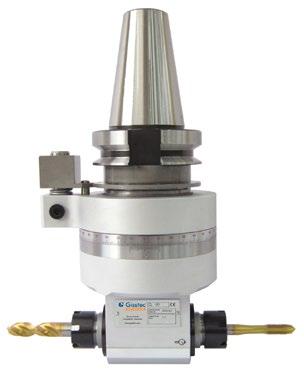 90 Double Output Angle Head - GD Series 90 Doppel-Winkelkopf - GD-Serie 90 Çift Çıkışlı Açılı Kafa - GD Serisi GD Features For drilling, tapping and milling operations Two opposing spindles Usable on