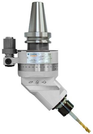 Modular Angle Head with Fixed Angle - GM Series Modularer Winkelkopf mit festem Winkel - GM-Serie Modüler Sistem Sabit Açılı Kafa - GM Serisi GM Features For drilling, tapping and milling operations