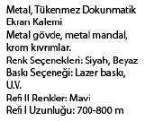 Kalem 55 TOUCHPEN Dokunmatk Uçlu Metal Tükenmez