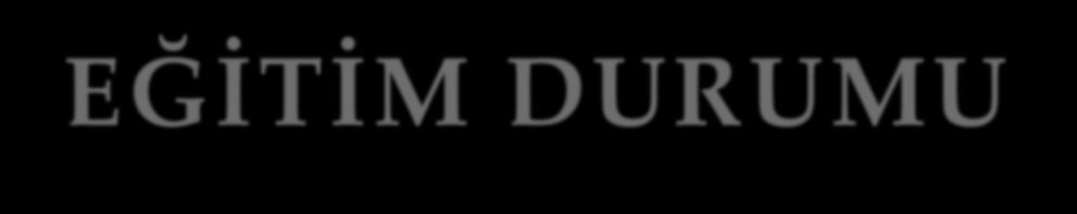 EĞİTİM DURUMU Aday Eğitim Durumu Frekans Yüzde Lisans 153 89,5 Yükseklisans 18 10,5 Toplam 171 100,0