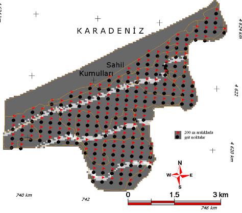 ana kaya/ana materyal veya topografya farklılaşması çok belirgin değildir.