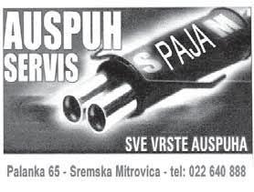 тел: 069/196-55-65 - Про да јем дво со бан стан на се ље Ста ри мост. Тел: 064/960-35-26 - Про да јем стан 53м2 у Ка ме ња ру.