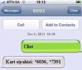 2. CLİST SMS Banking xidm tin ssndan istifad olunur. Bu riy qdim edir. 3.