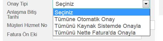 4 Firma Banka Bilgileri: Fatura işlemleri için kullanılacak firma - banka bilgilerinin kaydedildiği kısımdır. Bilgi amaçlı olarak girişi yapılır.