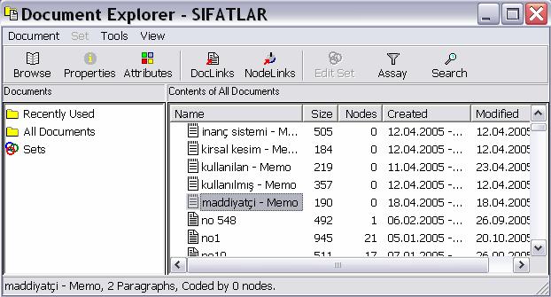 (b) Yeni bir belge oluşturulacak ise Yeni Boş bir Belge Oluştur (Make a New Blank Document) seçilir İleri (Next>) e tıklanır, memo ya isim ve betimleme yazılır 5- Son (Finish) tıklanır.