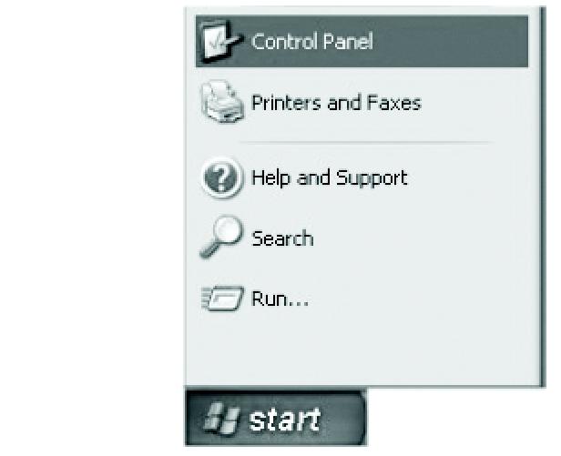 Windows Görev çubuğundaki Start butonuna basınız ve Control Panel i seçin. 2. <Control Panel> penceresinden Network ikonunun üzerine gelerek çift tıklayın.
