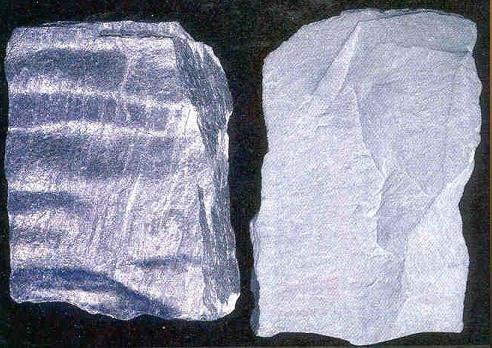 Fillit Minerolojik bileşimi mika, kuvars ve kilden oluşmuştur. Mineral kristalleri çok küçüktür.