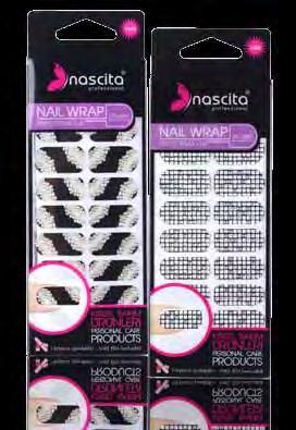 Yapıştırma Oje Nail Wrap NASSTCXX001 NASSTCXX002 NASSTCXX003