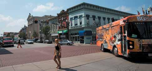 30.000 nüfusa sahip Bowling Green, Ohio'nun kuzeybatısındadır. Bowling Green küçük bir yerleşimdir ancak restoranlar ve her yaştan ziyaretçisine hitap eden eğlenceyle doludur.