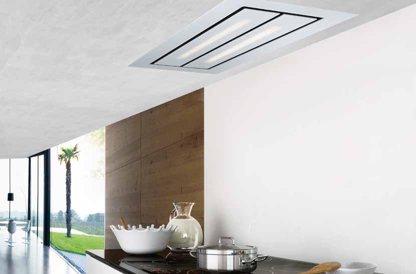 Ada Davlumbazlar Maris Ceiling Ankastre FCBI 1204 C WH B RF / 1200 White Glass 110.0338.397 8.345,00 TL 120 cm.