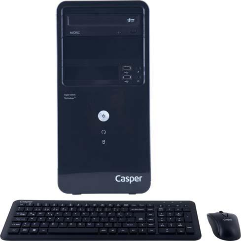 Casper Monitör Serisi Casper Nirvana Masaüstü Serisi Monitörler Sade ve þýk tasarým Super Silent Teknolojisi N1H.G440-4L05E N1H.